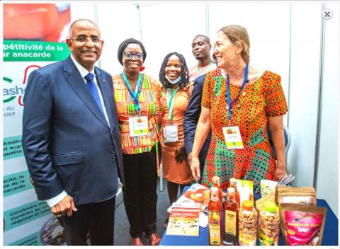 Photo illustratif de la rencontre pour accroitre le taux de transformation locale de la noix de Cajou